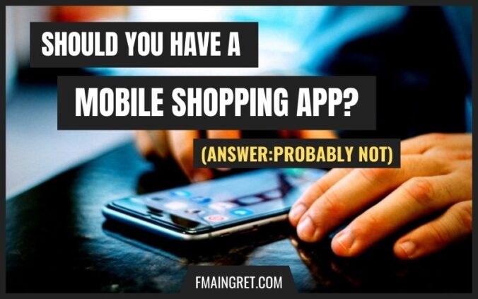 Mobile shopping app